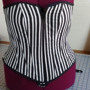 Plus Size Handmade  Reversible Corsets